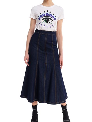 Белая футболка KENZO: фото 1 - Invogue